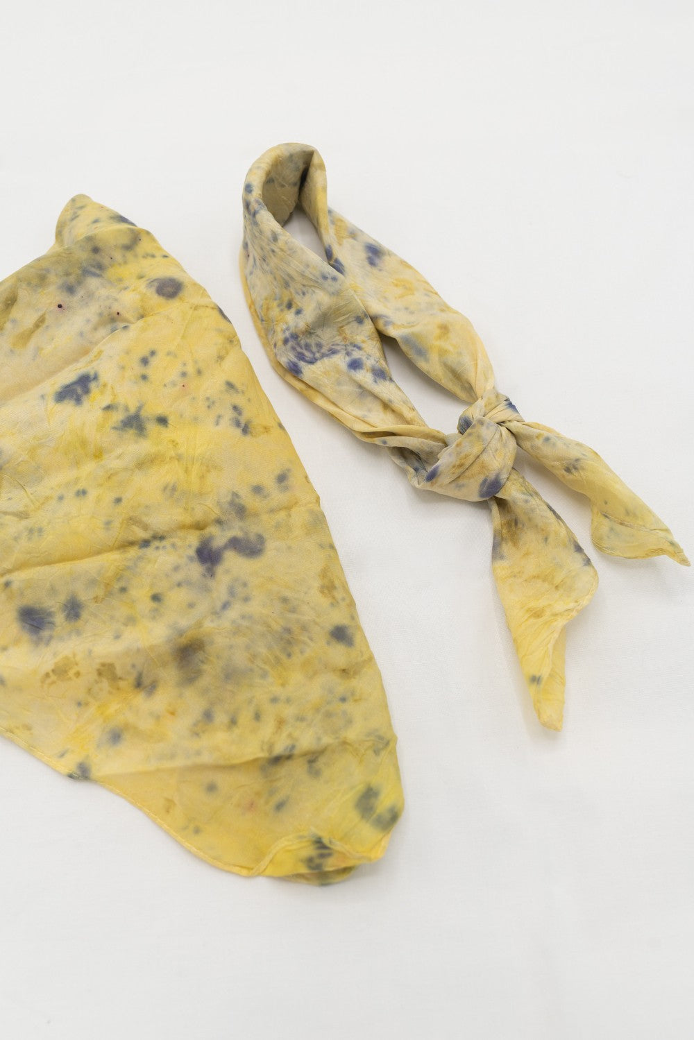 Naturally Dyed Silk Scarf|385