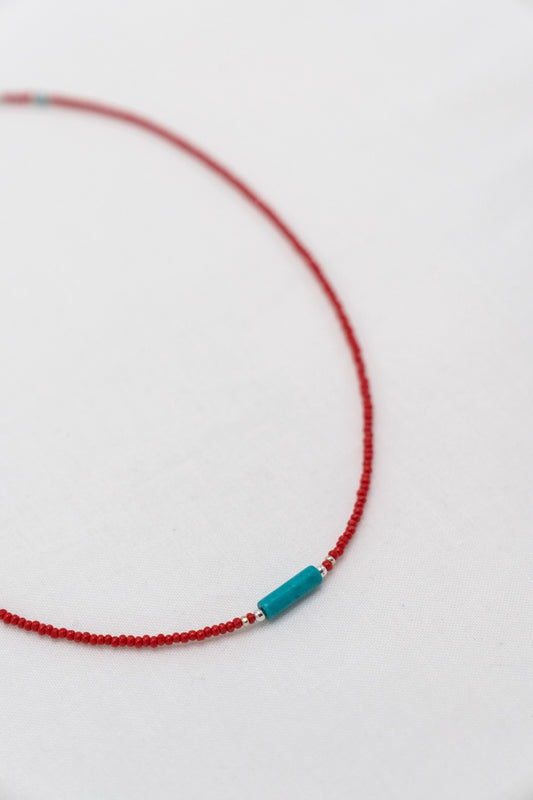 Desert Vibes : Everyday Necklace w/ Turquoise|210