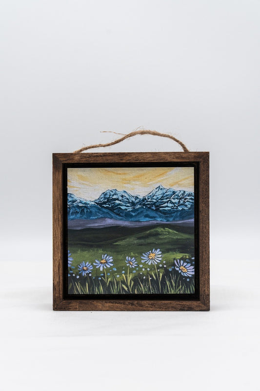 Demers Daydream in Glacier National Park Shadow Box|334