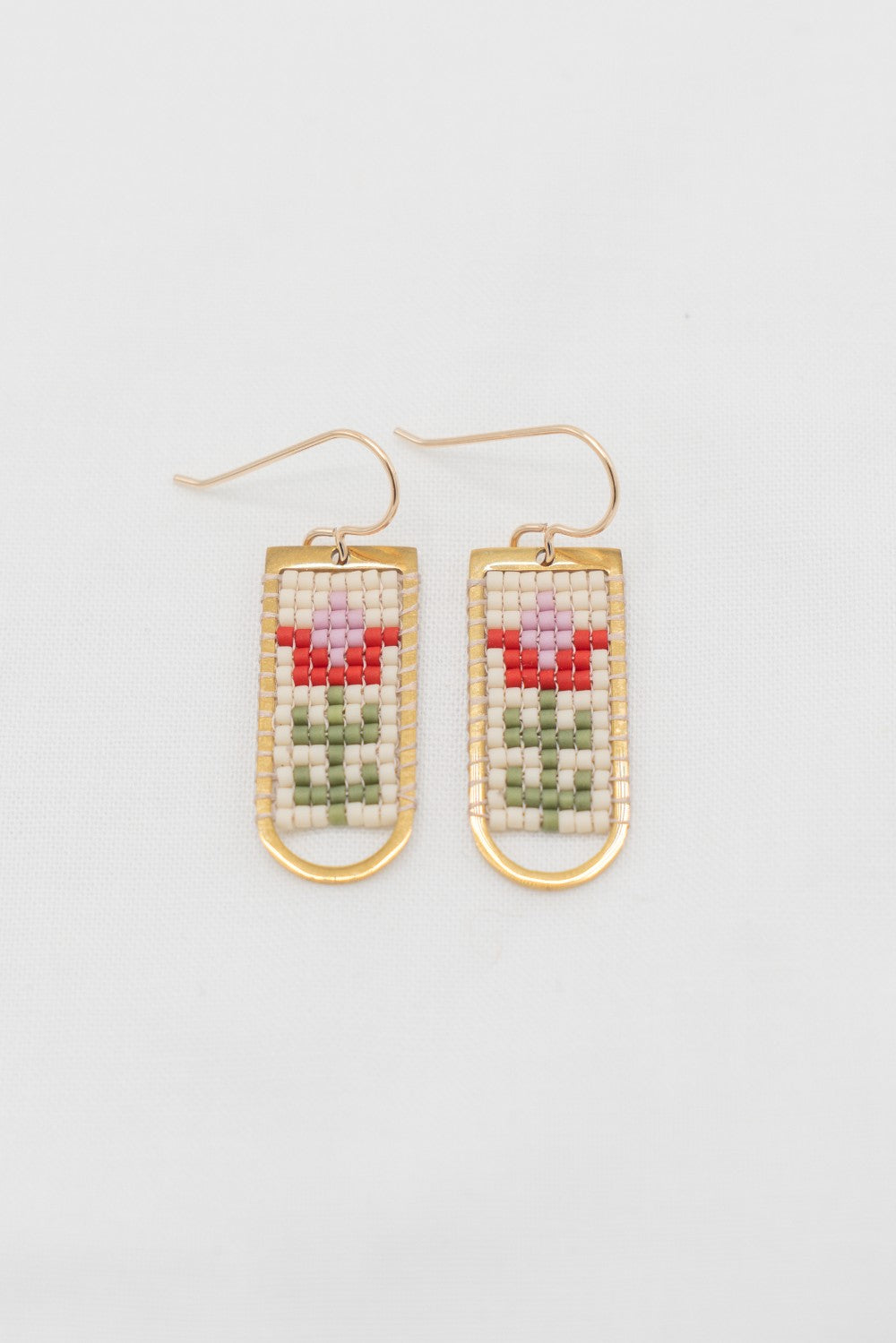 一点物✧リップカービングガーネット×ダイヤモンドブレスレット✧14kgf 14k Beaded Red Tulip Arcs – Biome Slow Craft