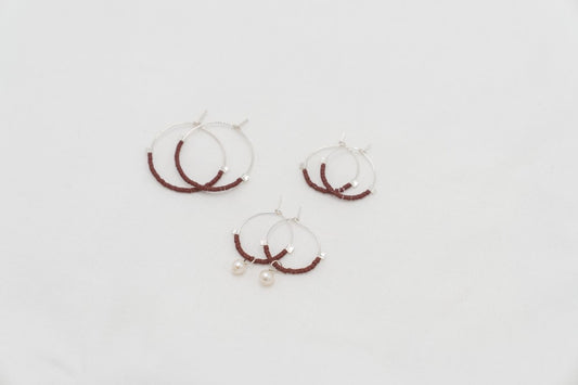 SS Chestnut Brown Hoops|354