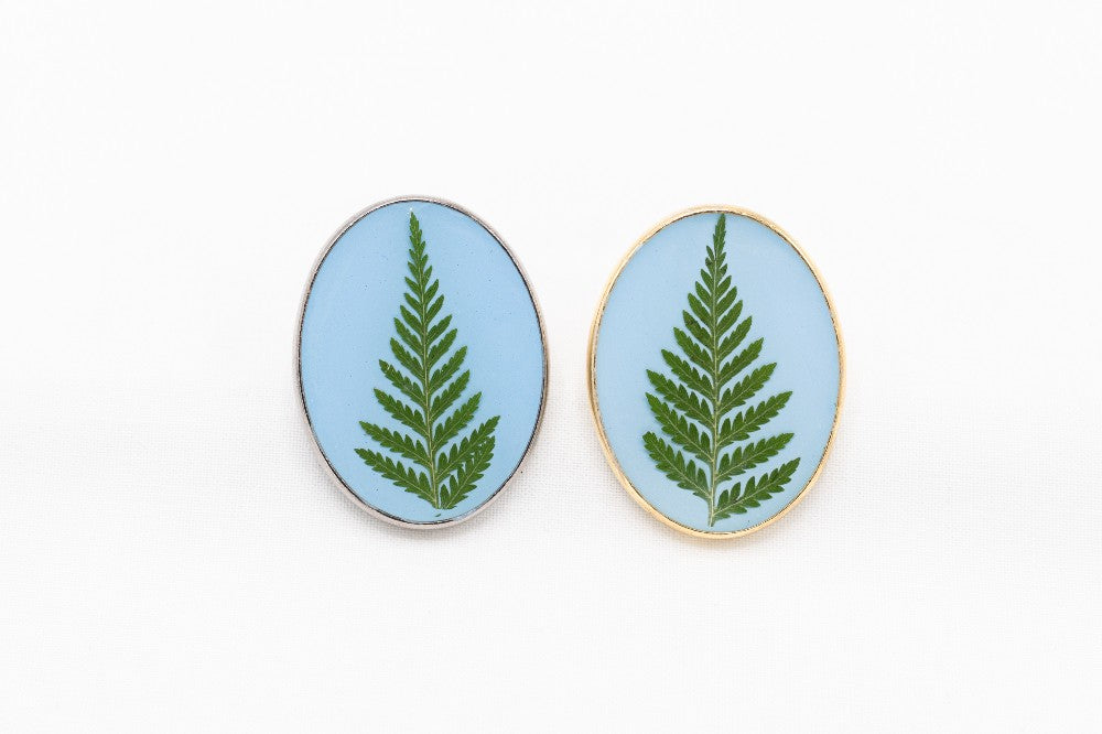 Pressed Botanical Bolo in Gold|186