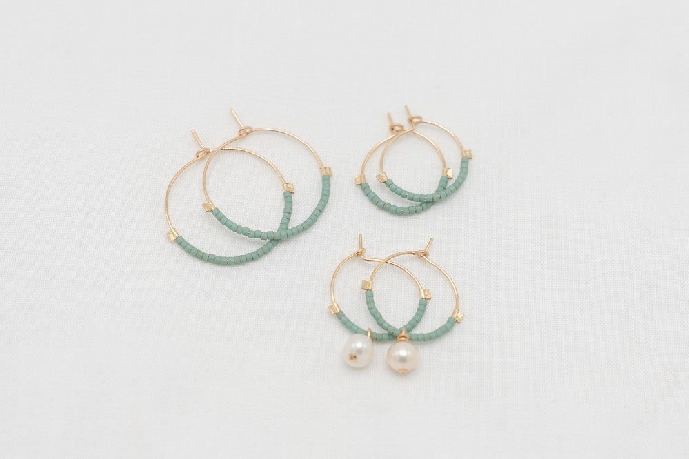 14kg Teal Hoops|341