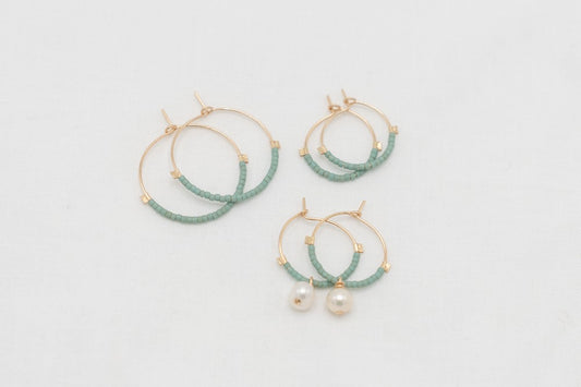 14kg Teal Hoops|341