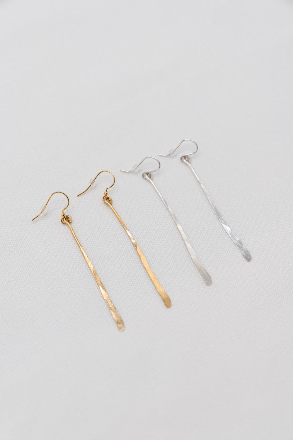 Hammered Bar Earrings|257