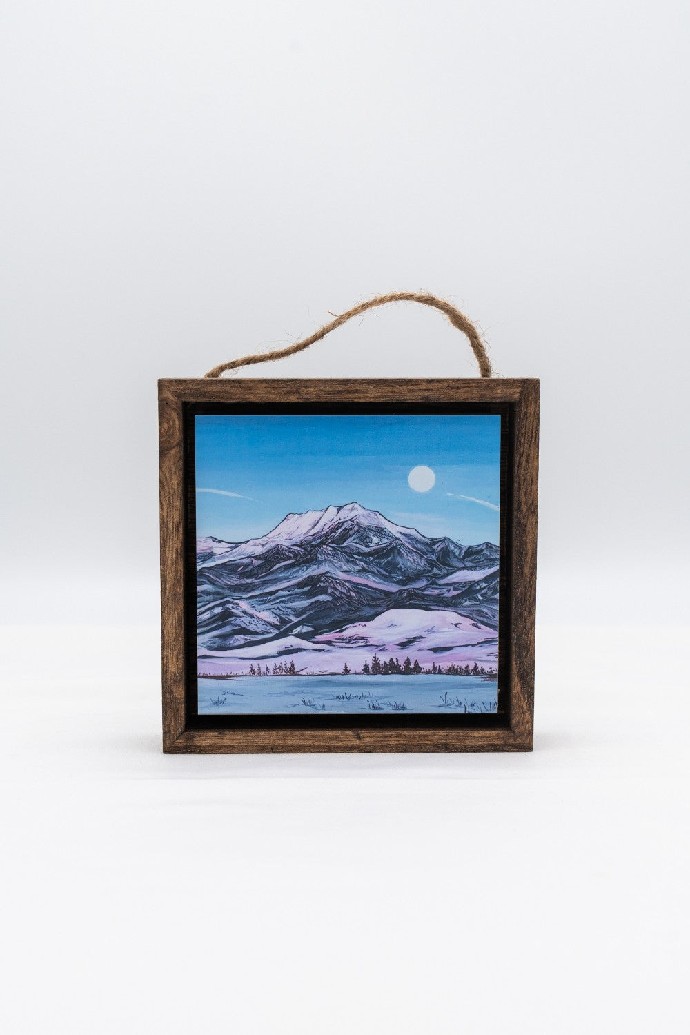 Bridger Range in Winter  Shadow Box|318