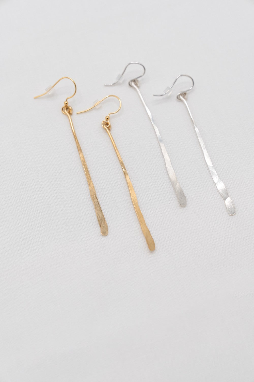 Hammered Bar Earrings|260