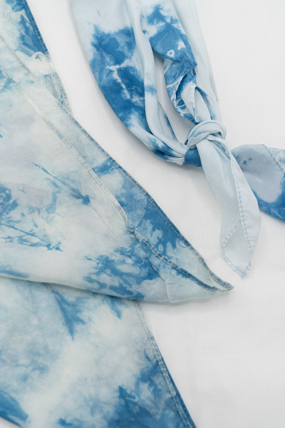 Naturally Dyed Silk Scarf|386