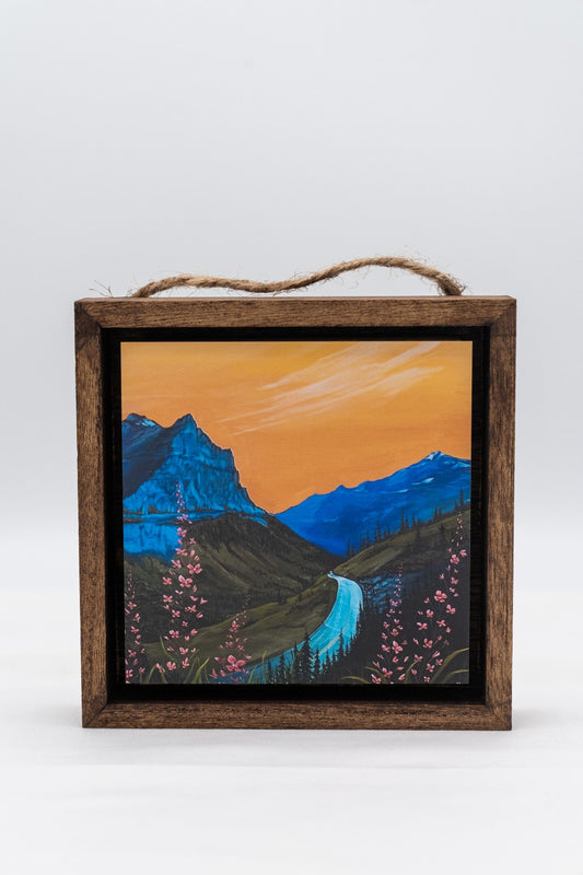 Going to the Sun Road Shadow Box|310