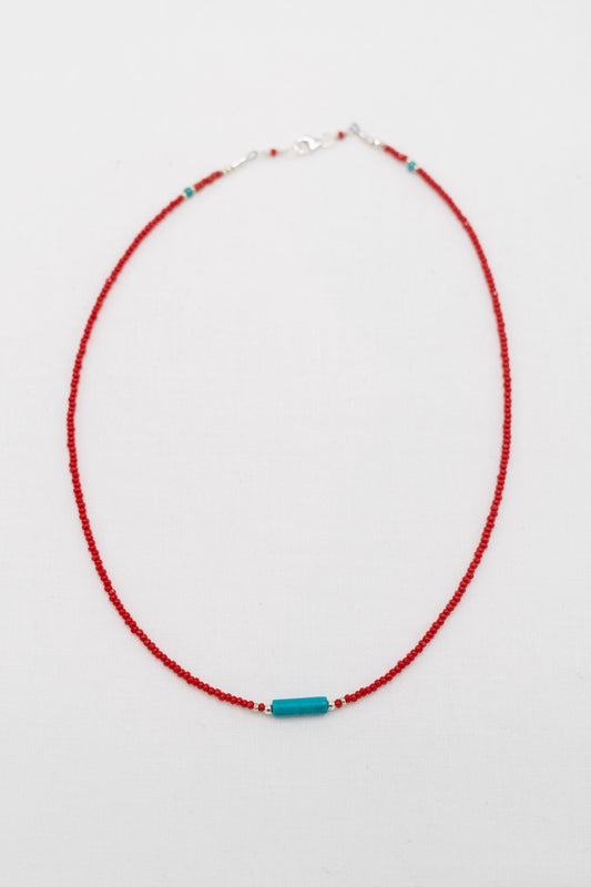 Desert Vibes : Everyday Necklace w/ Turquoise|209