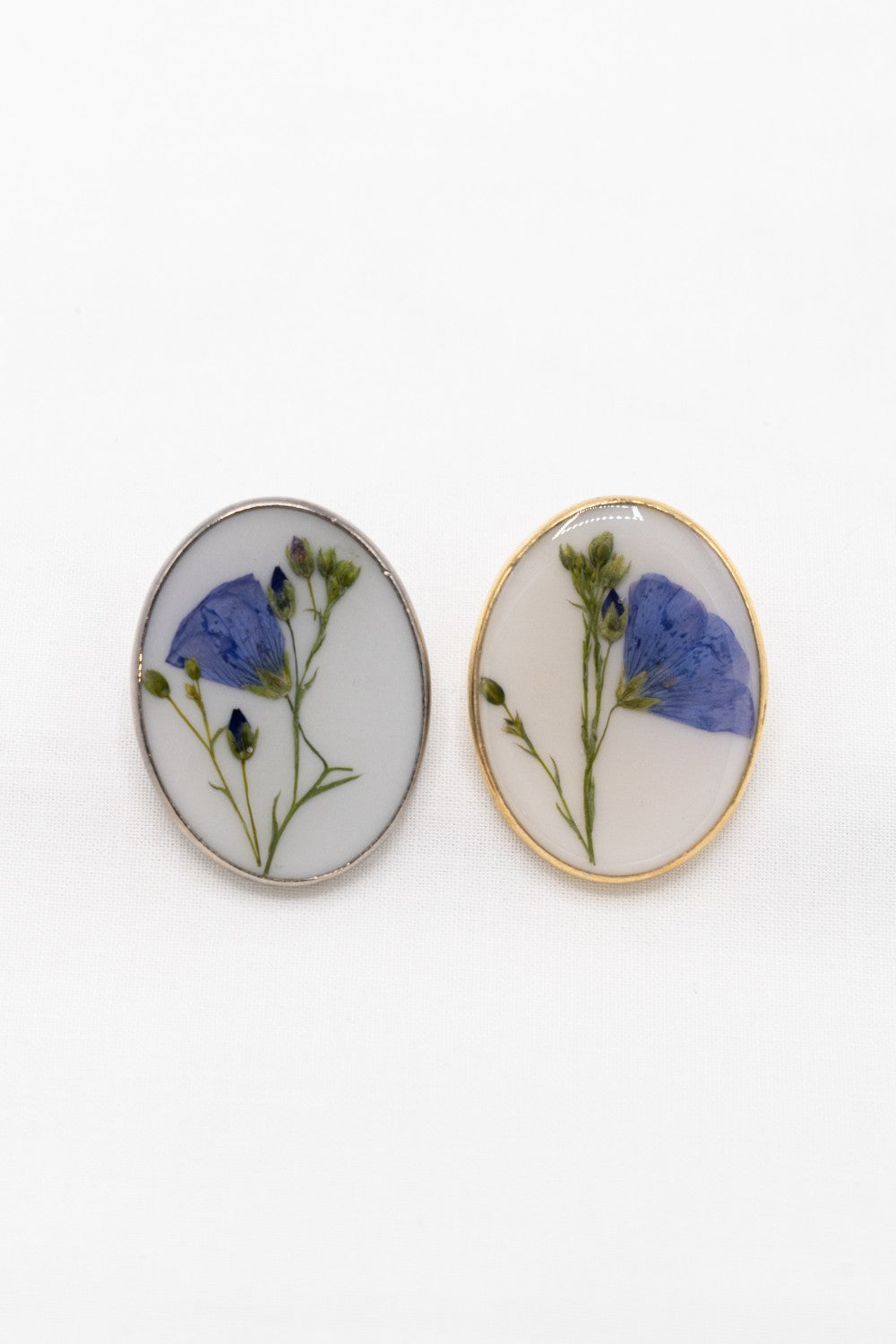 Pressed Botanical Bolo in Silver|175